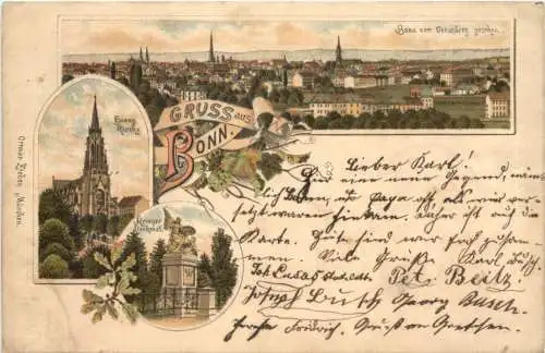 Gruss aus Bonn - Litho -768422