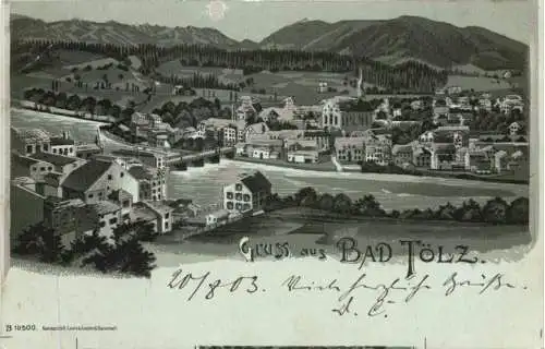 Gruss aus Bad Tölz - Litho -768686