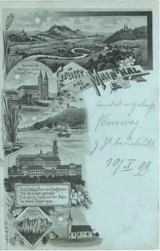 Grüsse aus dem Meinthal - Litho -768694