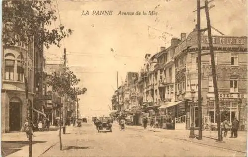 La Panne - Avenue de la Mer -768618