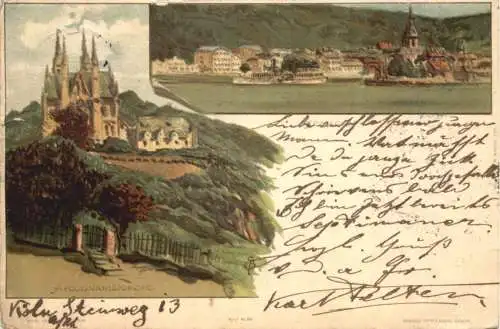Remagen - Appolinariskirche - Litho -768764