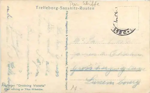 Angfärjan - Drottning Victoria - Trelleborg Sassnitz -768952