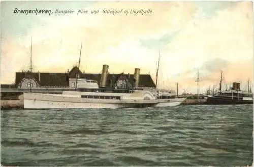 Bremerhaven - Dampfer Nixe und Glückauf -768992
