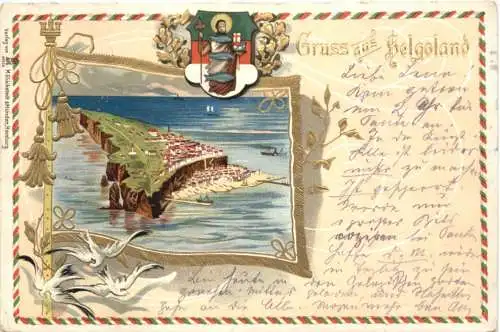 Gruss aus Helgoland - Litho -769200