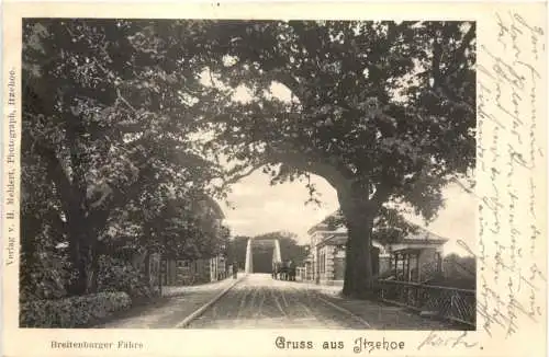 Gruss aus Itzehoe - Breitenburger Fähre -769236