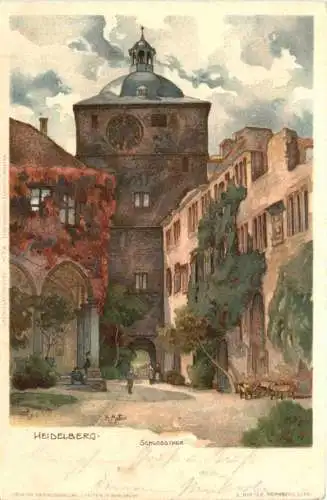 Heidelberg - Künstler Ak M. Mutter -769322