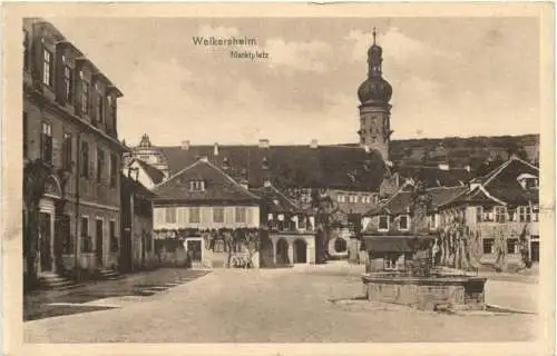 Weikersheim - Marktplatz -769434