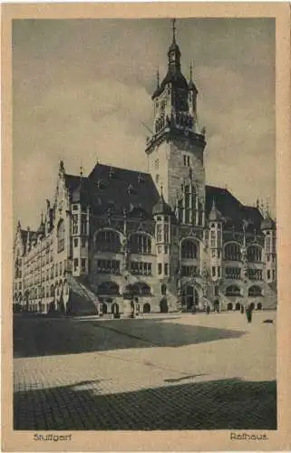 Stuttgart - Rathaus -769492