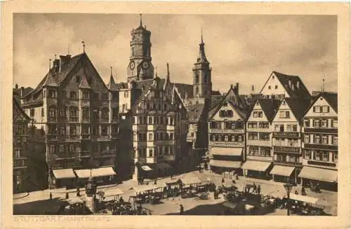 Stuttgart - Marktplatz -769488