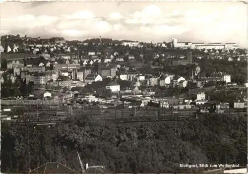 Stuttgart - Blick zum Weißenhof -769542