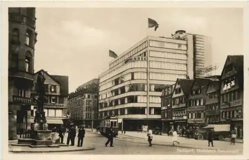 Stuttgart - Hochhaus Breuninger -769518