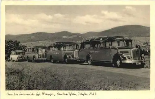 Landau Pfalz - Omnibus Reiseverkehr -769656