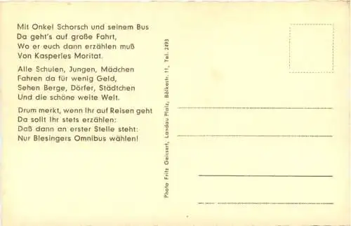 Landau Pfalz - Omnibus Reiseverkehr -769656