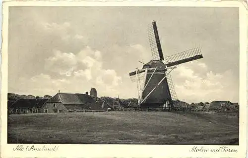 Nes Ameland - Molen met Toren -769736