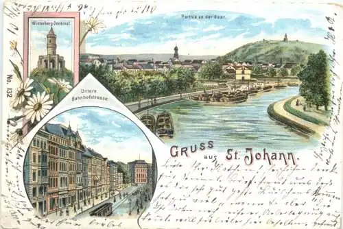 Gruss aus St. Johannrn - Litho -769654
