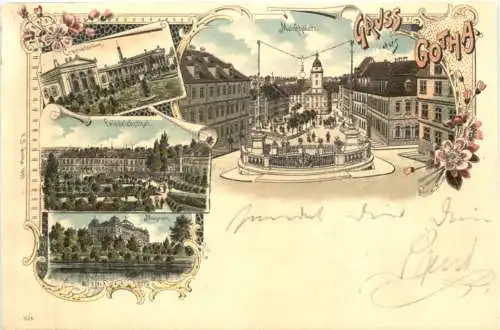 Gruss aus Gotha - Litho -769714