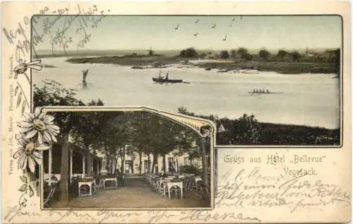 Bremen Vegesack - Gruss aus Hotel Bellevue -769772