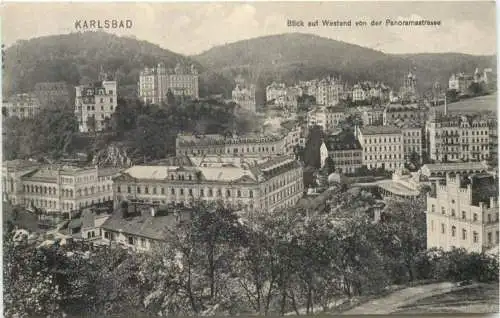 Karlsbad - Blick auf Westend -770144