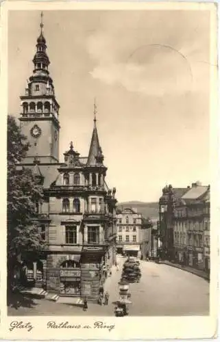 Glatz - Rathaus und Ring -770032