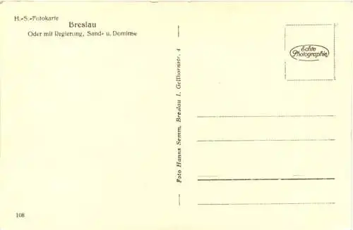 Breslau - Oder mit Regierung -770046