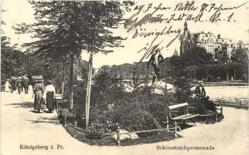 Königsberg in Preussen - Schlossteichpromenade -770178