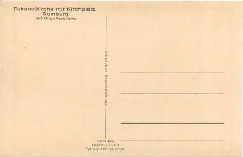 Rumburg - Dekanalkirche mit Kirchpatz -770160