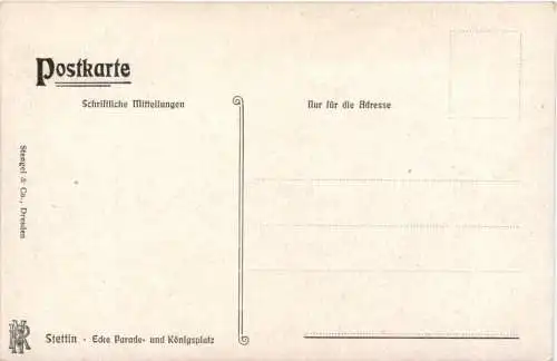 Stettin - Ecke PArade und Königsplatz -770278