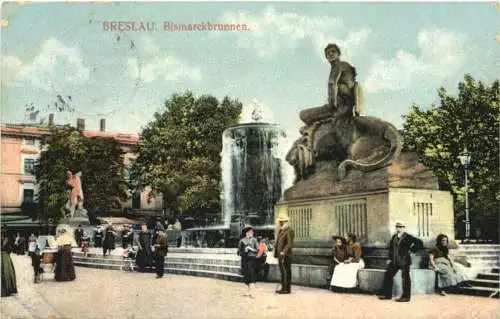 Breslau - Bismarckbrunnen -770374
