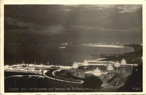 Danzig - Zoppot - Festbeleuchtung -770382