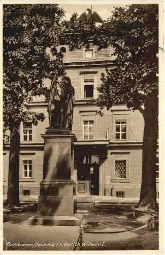 Gumbinnen - Denkmal Friedrich Wilhelm I -770260