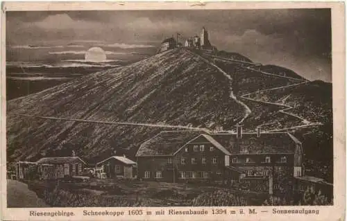 Riesengebirge Schneekoppe -770196