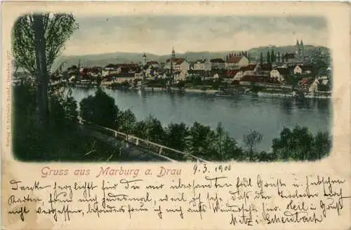 Gruss aus Marburg a. Drau - Maribor -461808