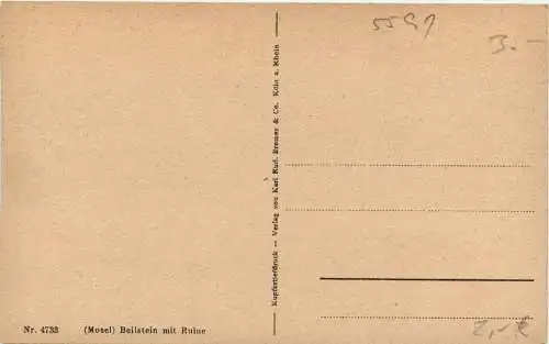 Beilstein mit Ruine, Mosel -356862