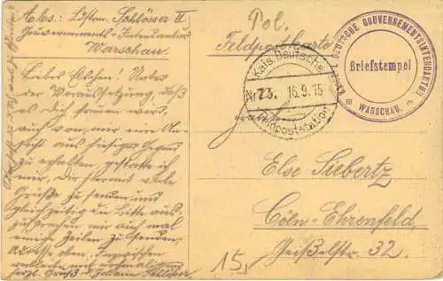 Lowitsch - Kath Kirche - Feldpost -765982