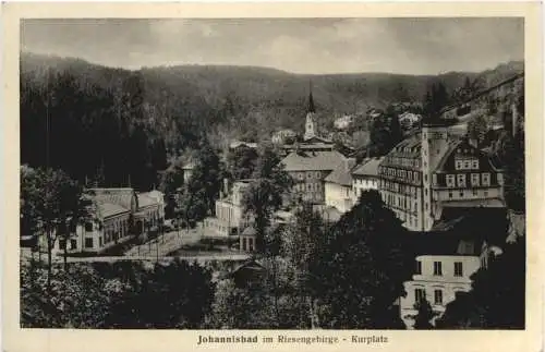 Johannisbad im Riesengebirge - Kurplatz -770402