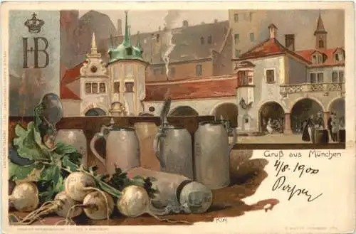 Gruss aus München - Litho -770576