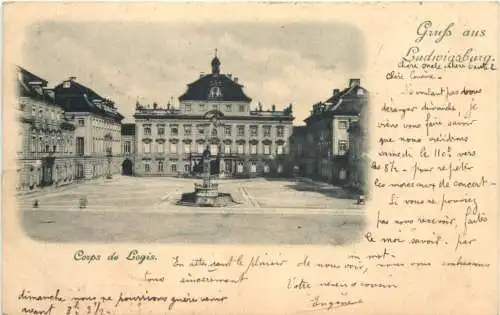 Gruss aus Ludwigsburg - Corps de Logis -770648