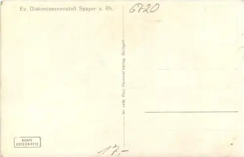 Speyer - Diakonissenanstalt -770768