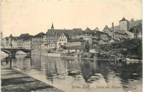 Schwäbisch Hall - Partie am Kocher -770684