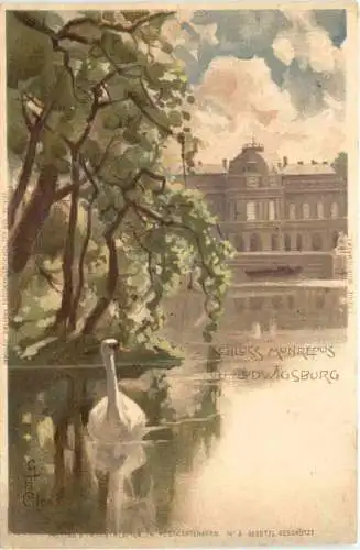 Ludwigsburg - Schloss Monrepos - Litho -770652