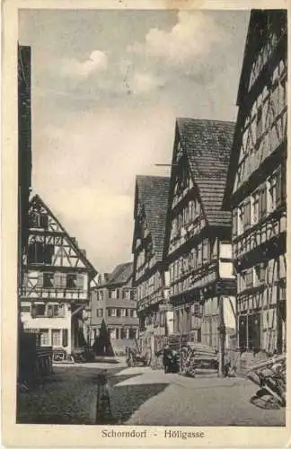 Schorndorf - Höllgasse -770714