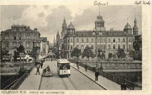 Heilbronn am Neckar - Neckarbrücke -770882