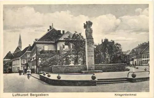 Bergzabern - Kriegerdenkmal -770940