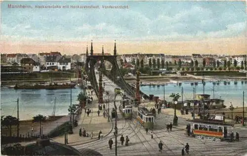 Mannheim - Neckarbrücke -770984