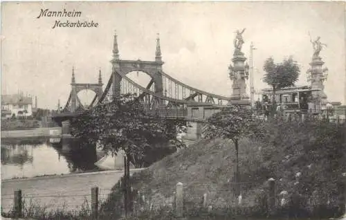 Mannheim - Neckarbrücke -770972