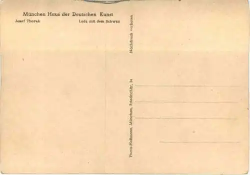 München - Haus der Deutschen Kunst - Josef Thorak -771134