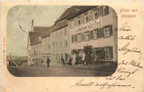 Gruss aus Stockach - Gasthof zum Adler Post -771248