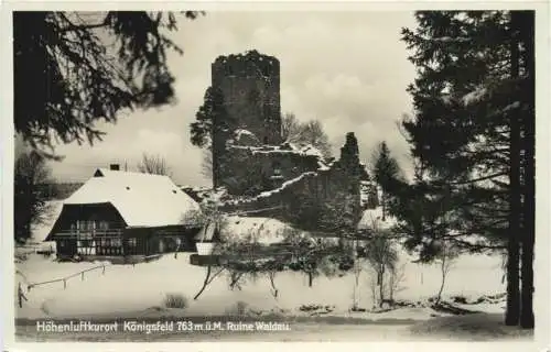 Königsfeld - Ruine Waldau -771334