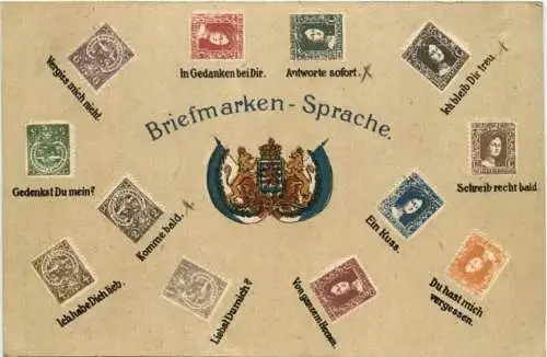 Briefmarken Sprache -771110