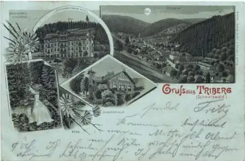 Gruss aus Triberg - Litho -771288